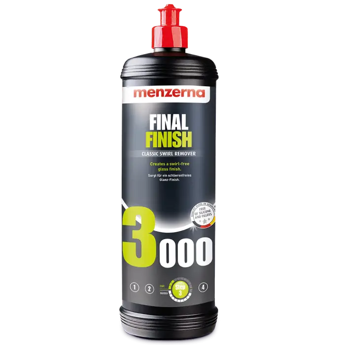 Novinka Menzerna Final Finish 3000 - 1l Lehce brusná leštící pasta pro finální úpravu FF3000