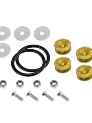 Quick Release Aluminium Bumper Fender Fastener Kit JRspec Gold Cenová Bomba