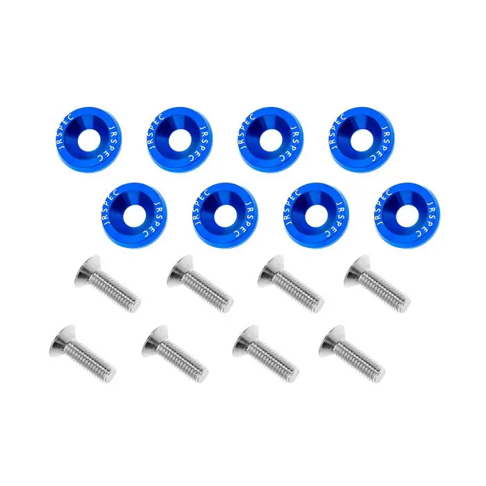 Fender Bumper Engine Bay Dress Up Washers blue Cenová Bomba
