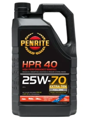 Odeslání Ihned Motorový olej Penrite HPR 40 25W-70 Mineral 5L