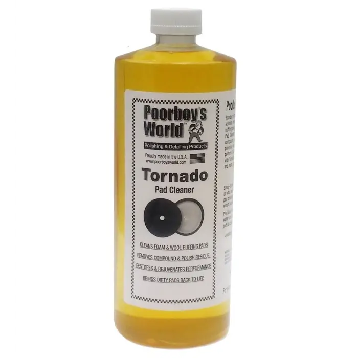 Super Cena POORBOY'S WORLD Tornado Pad Cleaner na čištění lešticích kotoučů 946ml