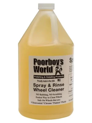 Akční Nabídka POORBOY'S WORLD Spray & Rinse Wheel Cleaner na mytí a čištění disků 3784 ml