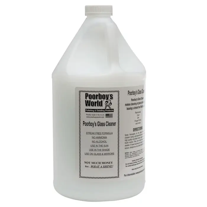 POORBOY'S WORLD Glass Cleaner čistič skel bez alkoholu a amoniaku 3784 ml Super Cena
