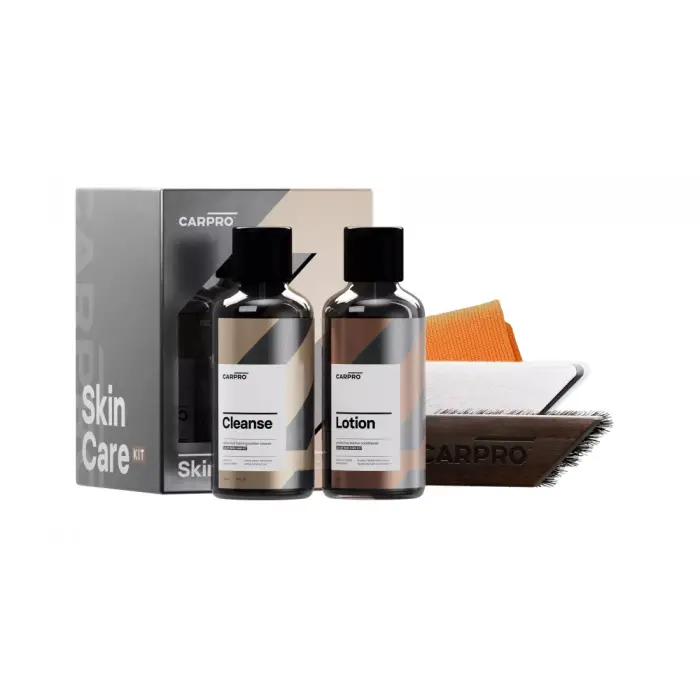 Tovární Cena CAR PRO Car Leather SkinCare KIT sada pro péči o kožené čalounění a kůži 150ml