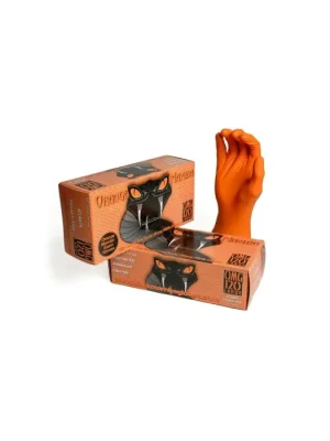 Časově Omezené ORANGE MAMBA Nitrile Gloves SIZE XL
