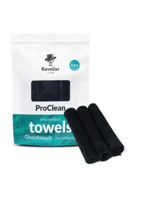 Nakupujte Hned KAVALIER ProClean Microfiber Towel - GlassAssault Glass Whisperer 3pack